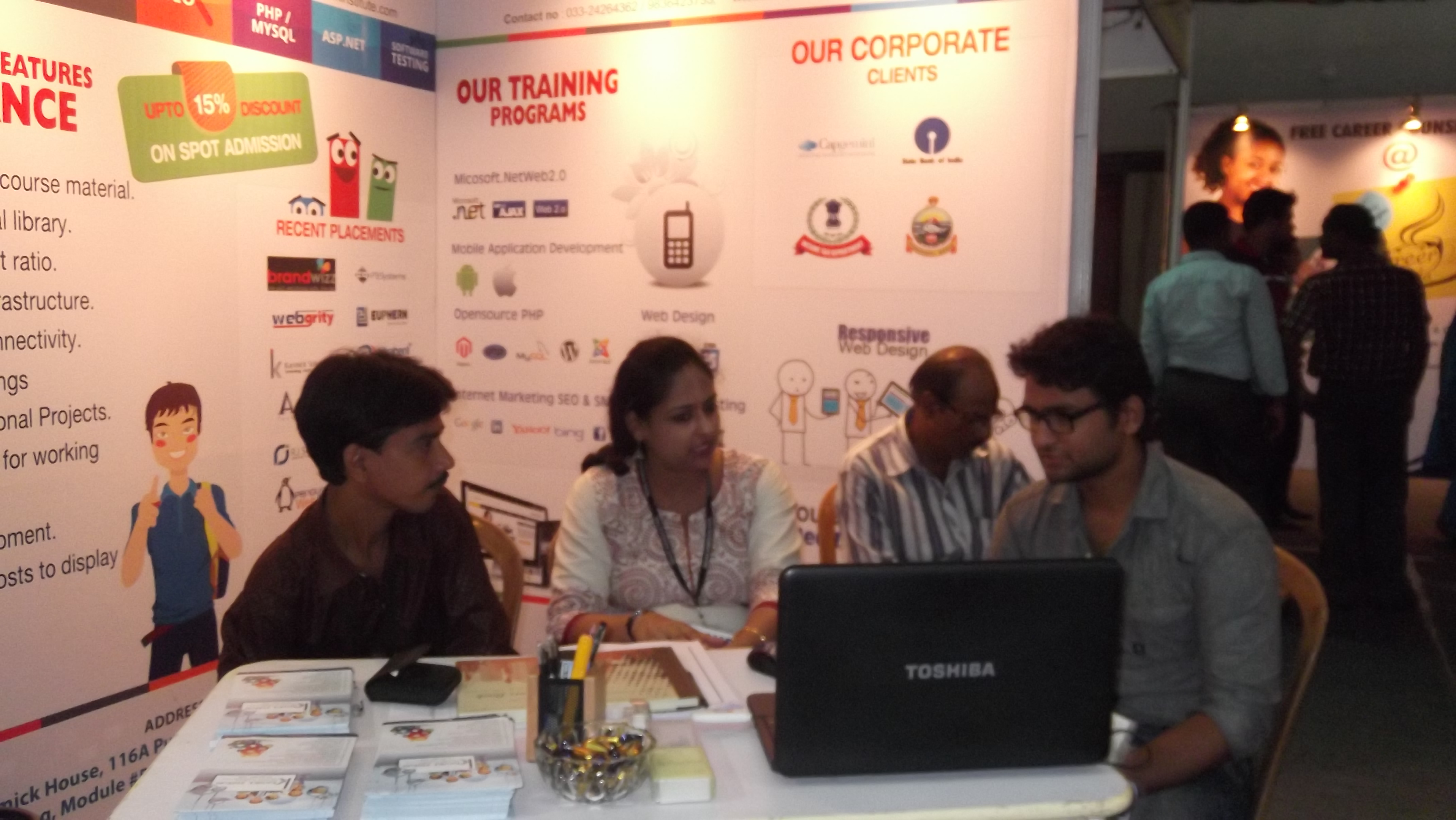 Karmick Institute – a major attraction at the Indian Admission Fair held @ Ice Skating Rink, Kolkata from 20 to 22nd May 2014
