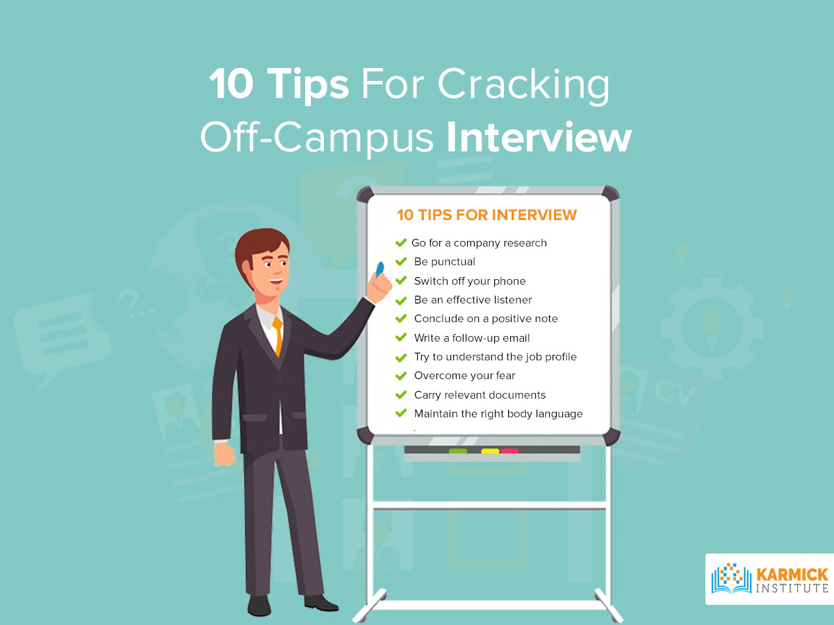 10 Tips for Cracking Off-Campus Interview